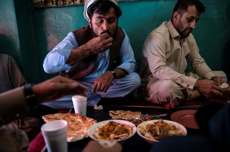 Chainaki lamb stew is served with traditional Afghan flatbread and lashings of hot green tea