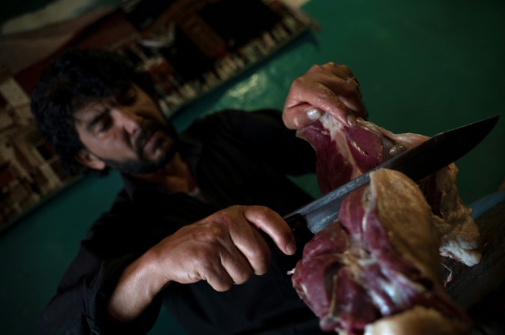 After selling out the day's stock of chainaki, it is back to the chopping board for chef Waheed as he prepares the next day's offering