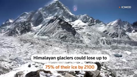 Himalayan glaciers could lose 75% of ice by 2100 - report