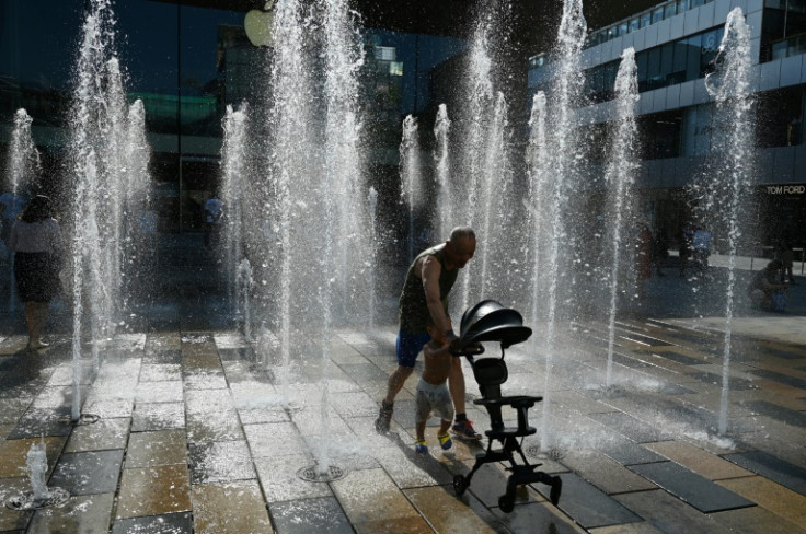 Swathes of northern China are sweltering in 40-degree heat