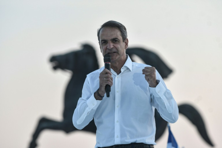 Mitsotakis, the 55-year-old Harvard graduate seeking a second four-year term, will hold his final rally in Athens' central Syntagma Square in the evening
