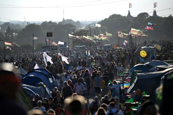 Elton John will cap days of big-name performances in front of more than 200,000 fans at Glastonbury