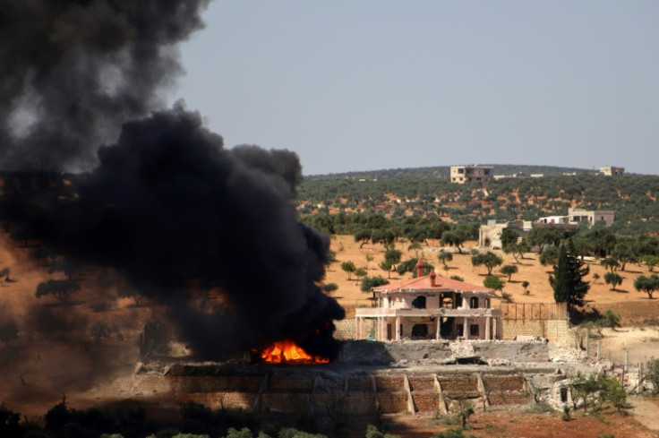 The strikes were the deadliest attack in the war-torn country so far this year, a war monitor said