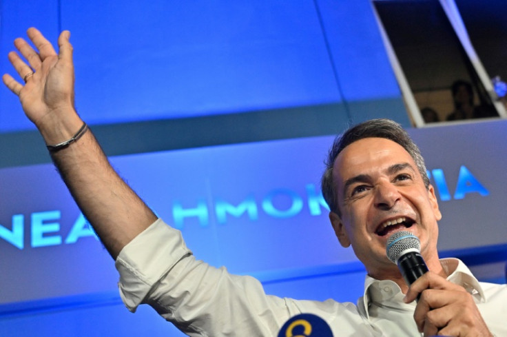 Kyriakos Mitsotakis's conservatives secured their biggest winning margin in almost 50 years in Sunday's vote