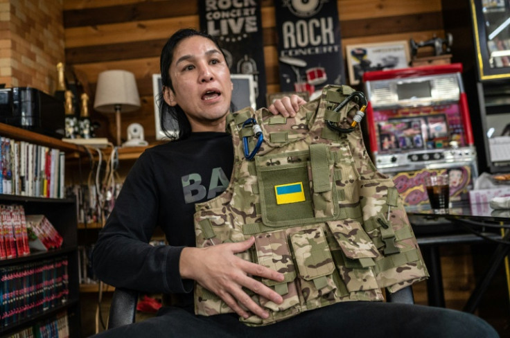 Yuya Motomura, is one of a handful of Japanese men who have joined Ukrainians battling the Russian invasion, defying their government's warnings