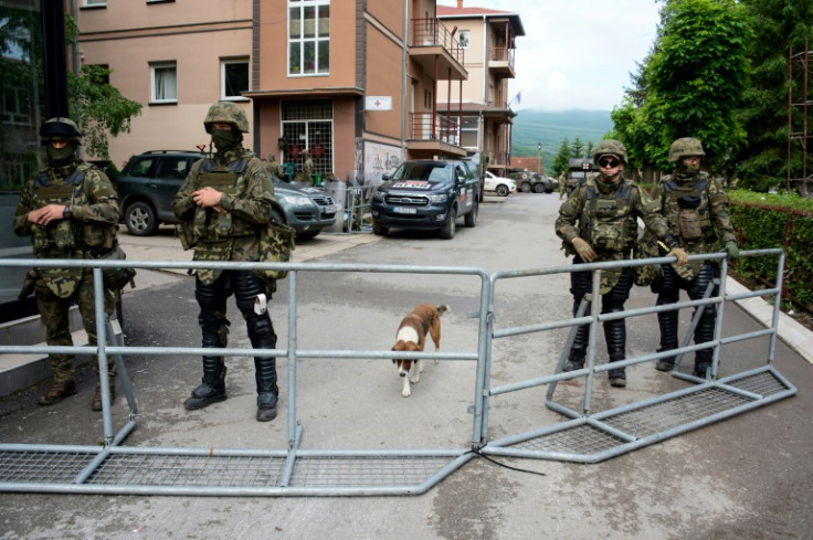Tensions have skyrocketed after Pristina decided last month to install ethnic Albanian mayors in Serb-majority areas