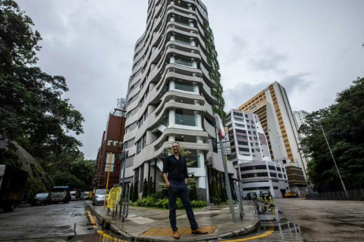 German architect Ulrich Kirchhoff has called his columbarium "an apartment building for the dead"