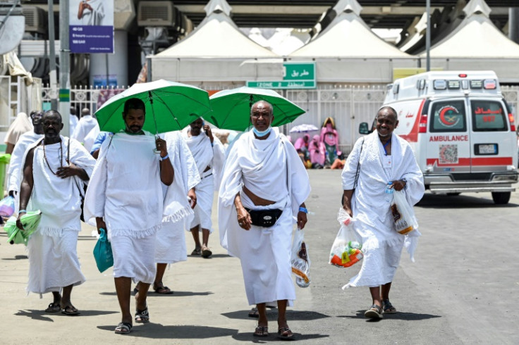 Fierce heat is one of the challenges facing pilgrims doing the hajj in Saudi Arabia this year