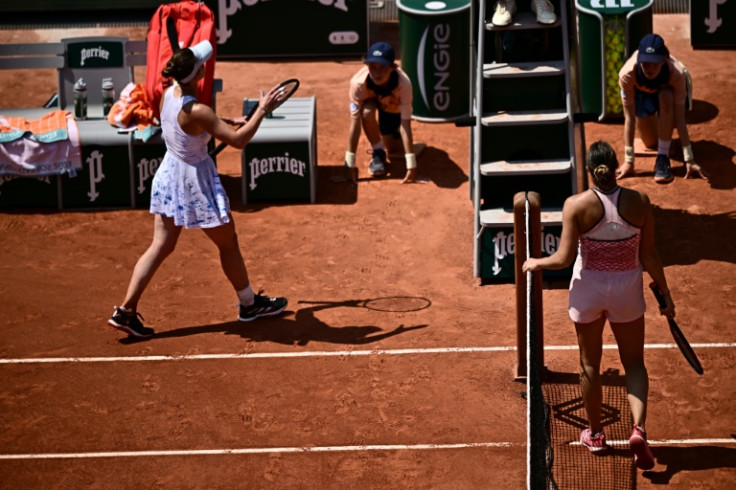 'Won't sell my country': Ukraine's Elina Svitolina refuses to shake hands with Aryna Sabalenka of Belarus at the end of their French Open quarter-final