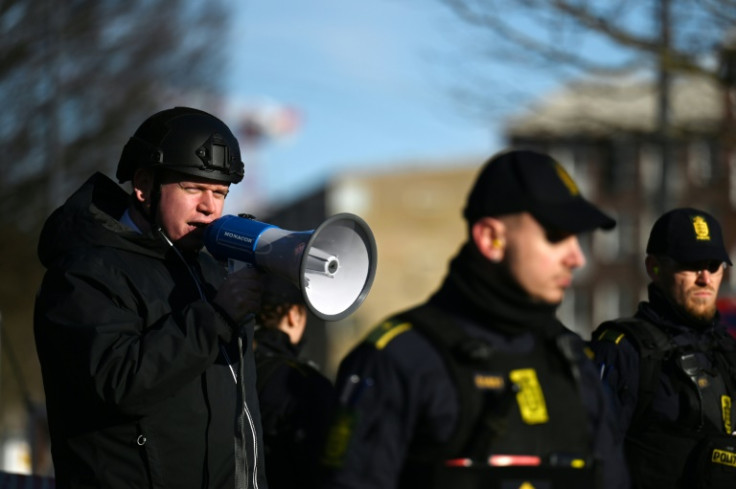 Swedish police had granted a permit for the January protest, which was organised by Swedish-Danish activist Rasmus Paludan