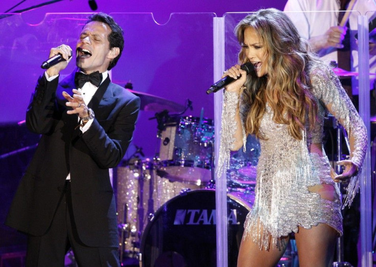 Lopez and her husband Anthony perform at the Carousel of Hope Ball in Beverly Hills