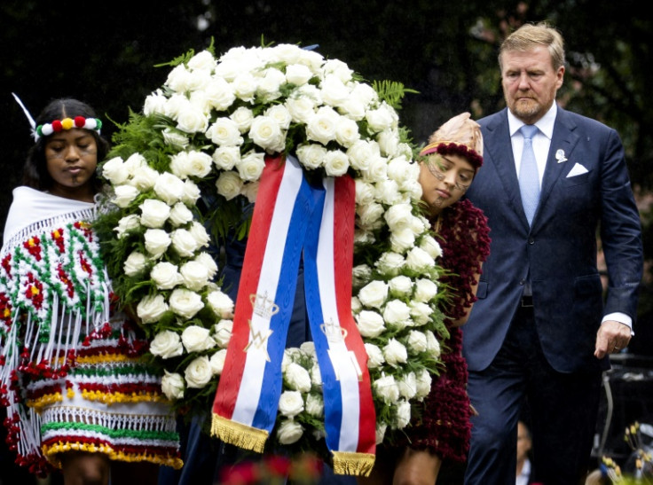 King Willem-Alexander said slavery was a 'crime against humanity'