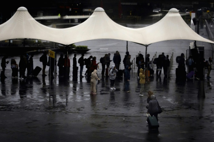 The storm forced Amsterdam's Schiphol Airport to cancel 400 flights