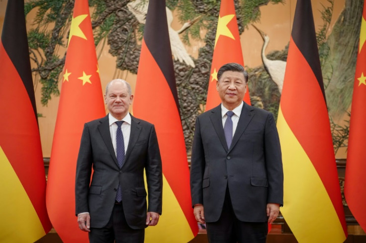 Tensions have been rising between China and Germany over a range of issues