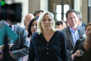 Le Pen has called for end to 'anarchic immigration' after the riots