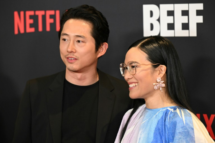 'Beef' - starring Steven Yeun and Ali Wong, seen here at the Netflix show's premiere in March 2023 -- is an Emmys contender in the limited series categories