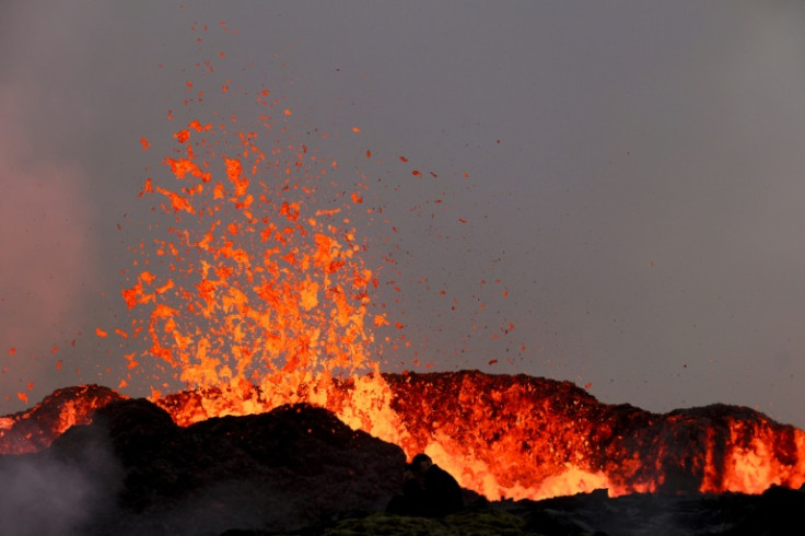 The spectacular new lava flow southwest of Reykjavik, Iceland