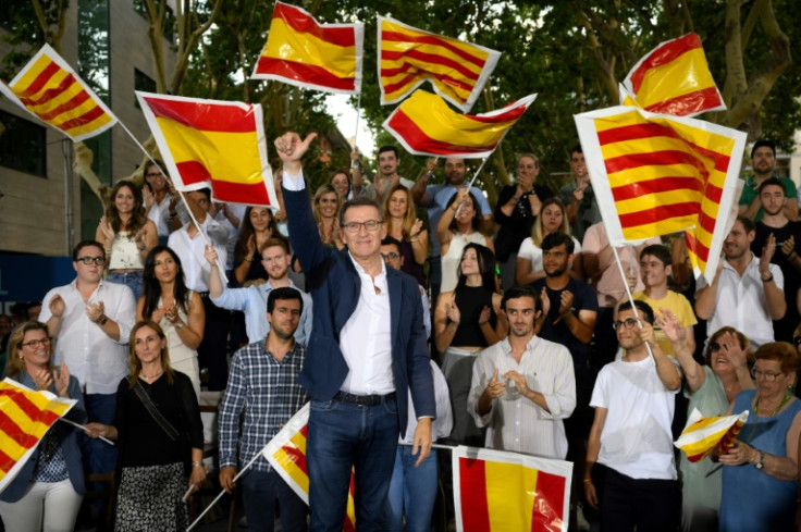 PP leader Alberto Nunez Feijoo has visited Catalonia multiple times before the July 23 vote