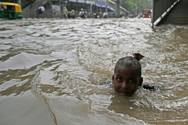 The river running through India's capital New Delhi has reached a record high