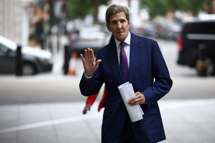 US envoy John Kerry Kerry's trip to China follows weeks of record-setting summer heat that scientists say is being exacerbated by climate change