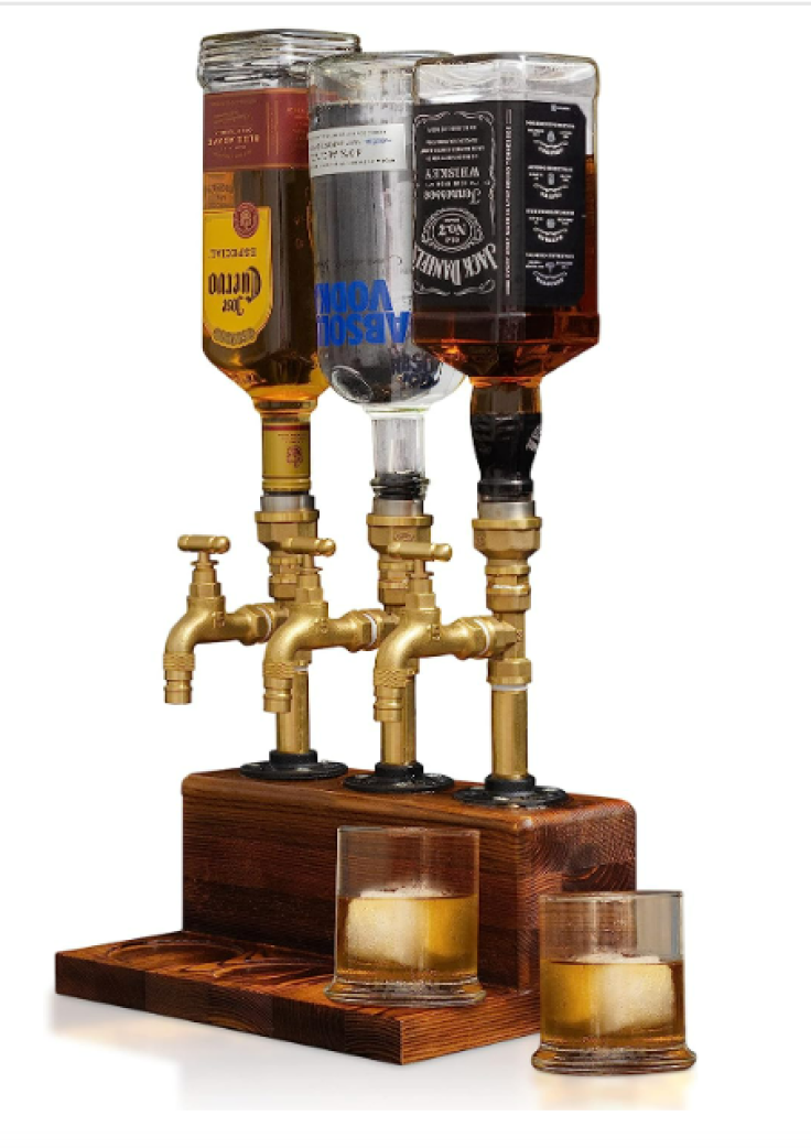 KONELCARE Wood Liquor Dispenser