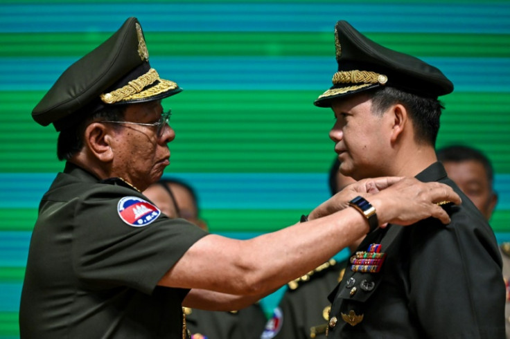 Hun Manet has served as commander of the Royal Cambodian Army since 2018