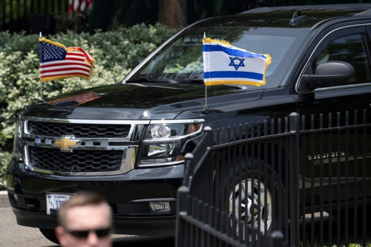 Israeli President Isaac Herzog arrives at the White House in Washington, DC, for a meeting with US President Joe Biden, on July 18, 2023