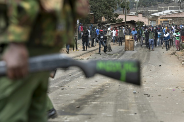 Police have used tear gas and live rounds to disperse stone-throwing crowds, sparking outrage from rights groups