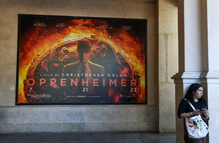 The double film premiere occurs amid the backdrop of a historic Hollywood strike by both writers and actors