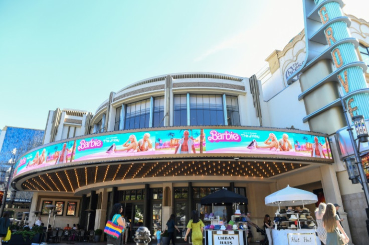 'Barbie,' a two-hour tongue-in-cheek take that sees the doll plunge into the real world, is expected to beat 'Oppenheimer' in the debut weekend box office