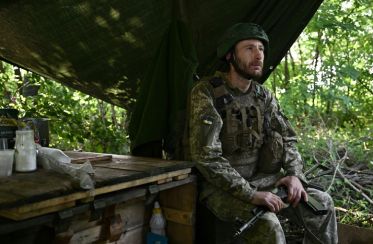 'If they stop giving us weapons, we'll still keep going until the end,' said Volodymyr, 33