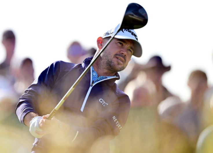 Brian Harman surged into the lead on the second day of the British Open