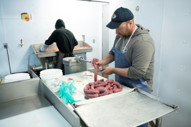 Seals are mostly hunted locally in Canada for their meat, which is served in some high-end restaurants across Quebec -- a butcher in the Magdalen islands says it is an 'incredible' meat
