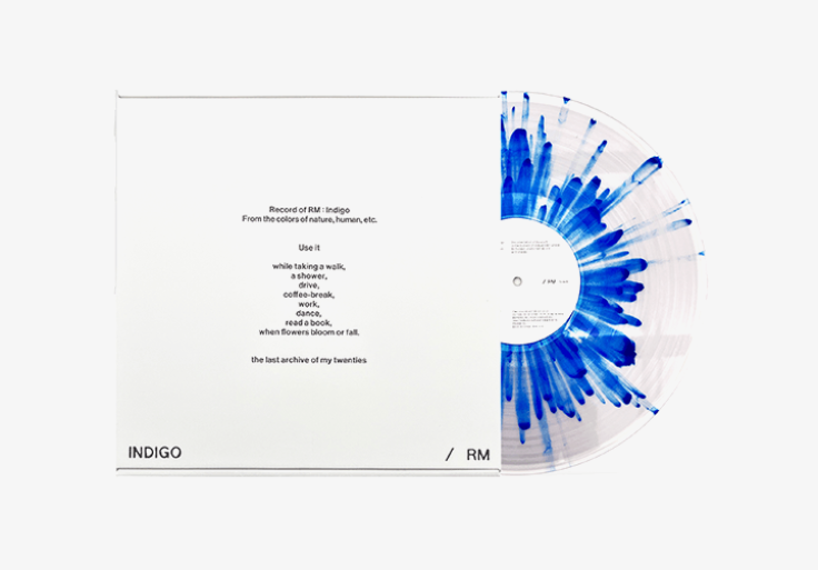 RM's "Indigo" album