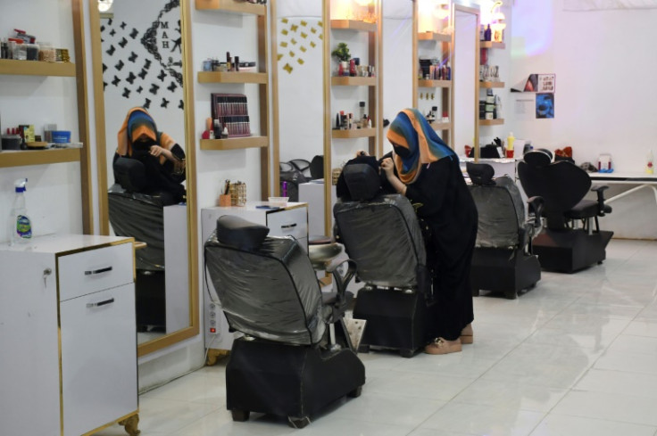 Beauty salons were one of the few places Afghan women could work or meet socially