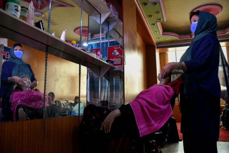The closure of beauty salons will put thousands of Afghan women out of work