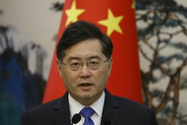 Qin was removed from office by Beijing's top lawmaking body