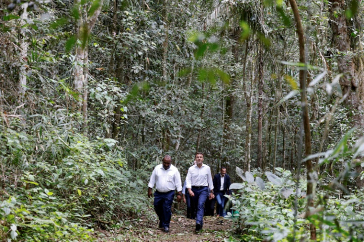 Macron is telling Pacific leaders that France understands the threat they face from a warming Earth