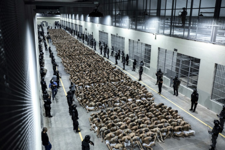 Almost 72,000 people accused of belonging to criminal gangs are imprisoned in El Salvador