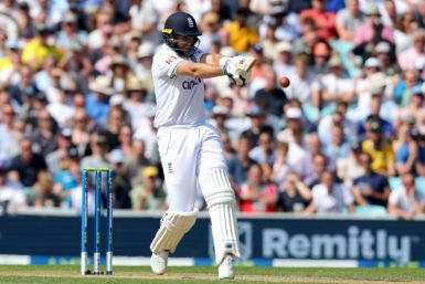England's Joe Root pulls during his 91 against Australia in the fifth Ashes Test at The Oval