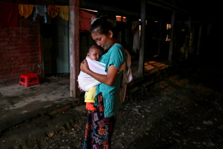 An estimated 50,000 people have been forced to flee the violence, many now staying in makeshift camps or guesthouses for the displaced