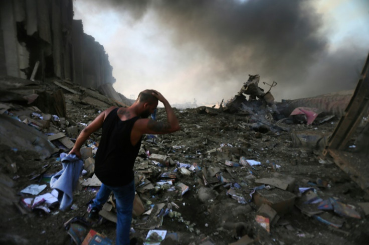 The disaster spread fear and chaos, with mountains of broken glass littering roads and bloodied survivors flooding overwhelmed hospitals