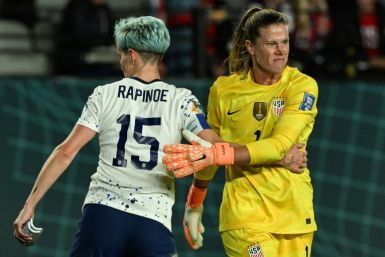 Megan Rapinoe and goalkeeper Alyssa Naeher are two of the veterans in a young USA side at this World Cup