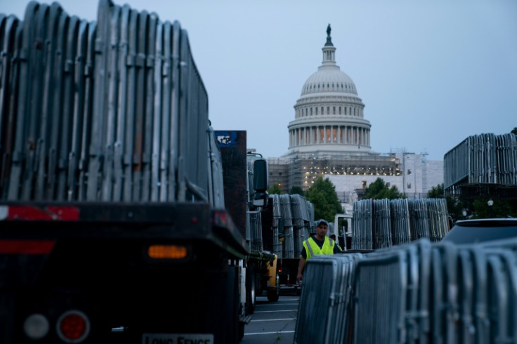 The court is within sight of the US Capitol that was stormed by Trump supporters on January 6, 2021.