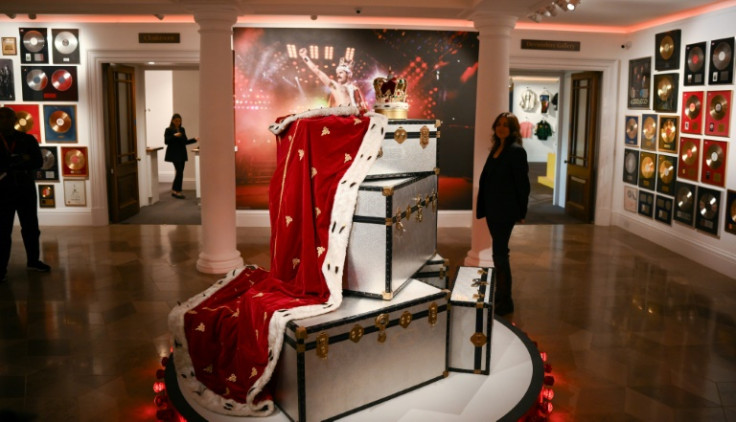 Among the trove of items are Freddie Mercury's signature crown and cloak ensemble, worn throughout Queen's 1986 'Magic' Tour