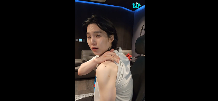 BTS Suga "7" tattoo