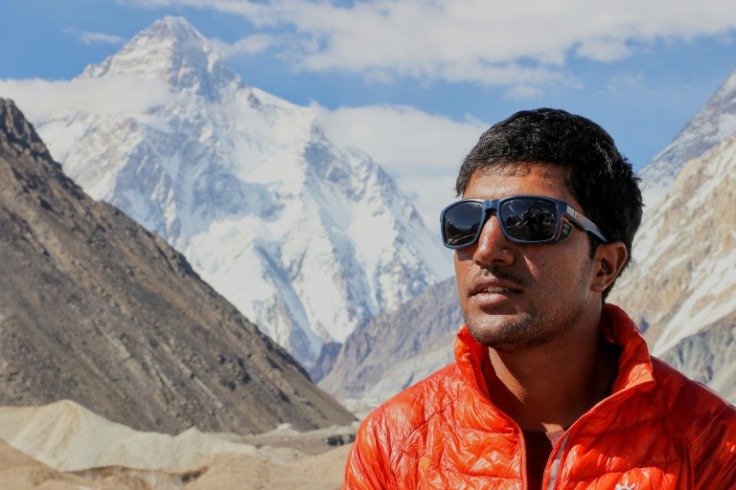 Two years ago Sajid was attempting a perilous winter ascent of K2 with his father and two foreigners when illness forced him back
