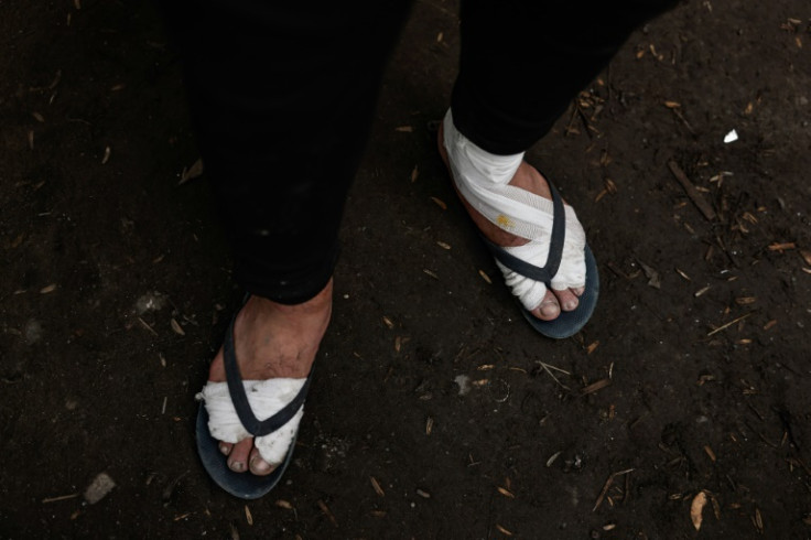 Many of the migrants are very young and say they will try and make the crossing again
