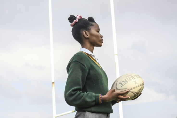 Rugby has also found favour with the girls at Jabulani Technical Secondary School in Soweto