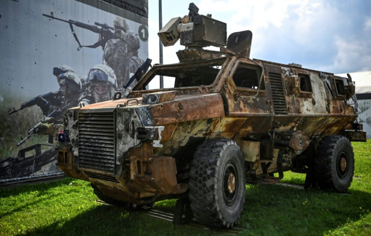 The collection also included an Australian Bushmaster Protected Mobility Vehicle